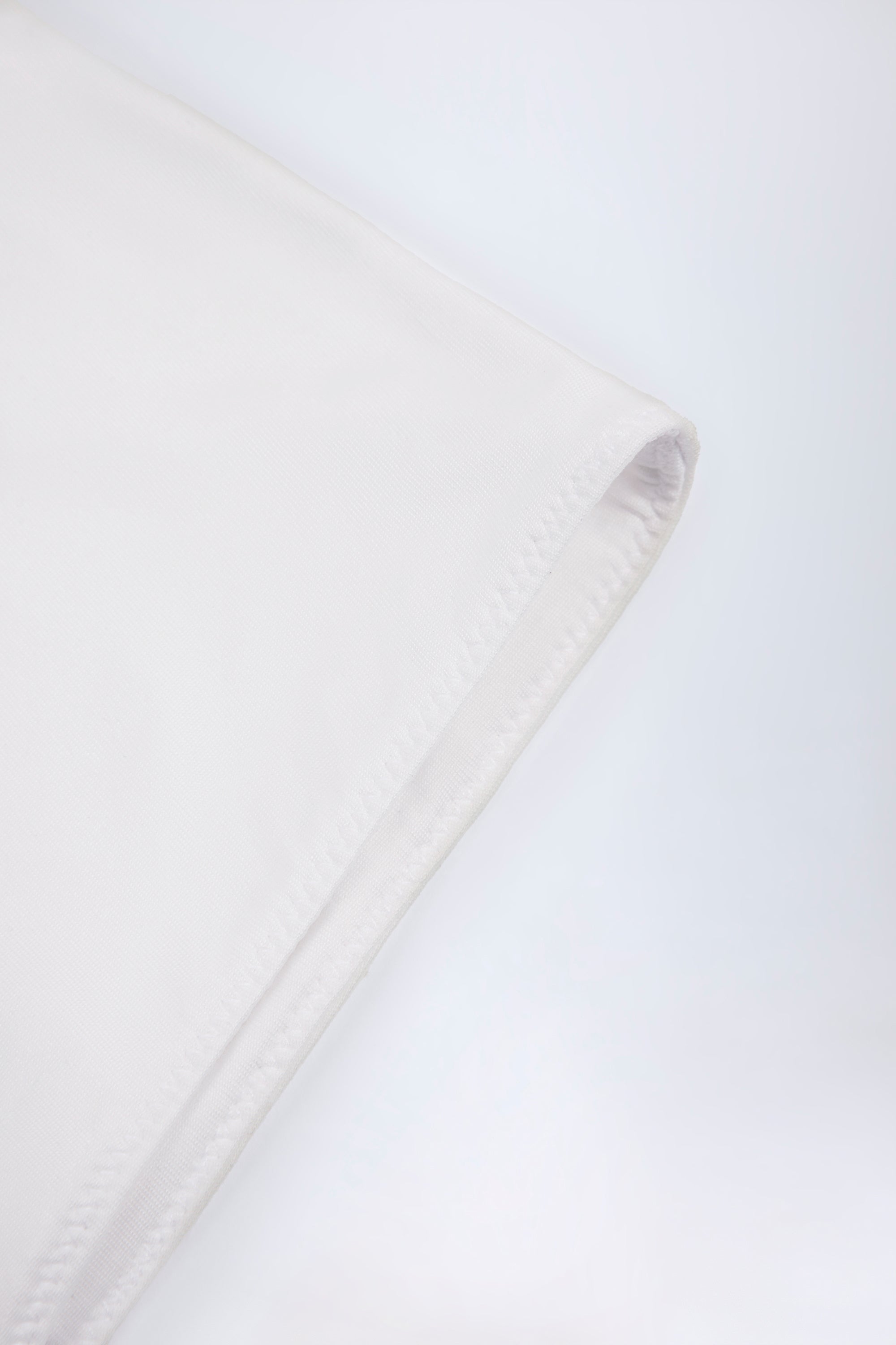 Slinky Jersey Low-Rise Hotpants in White