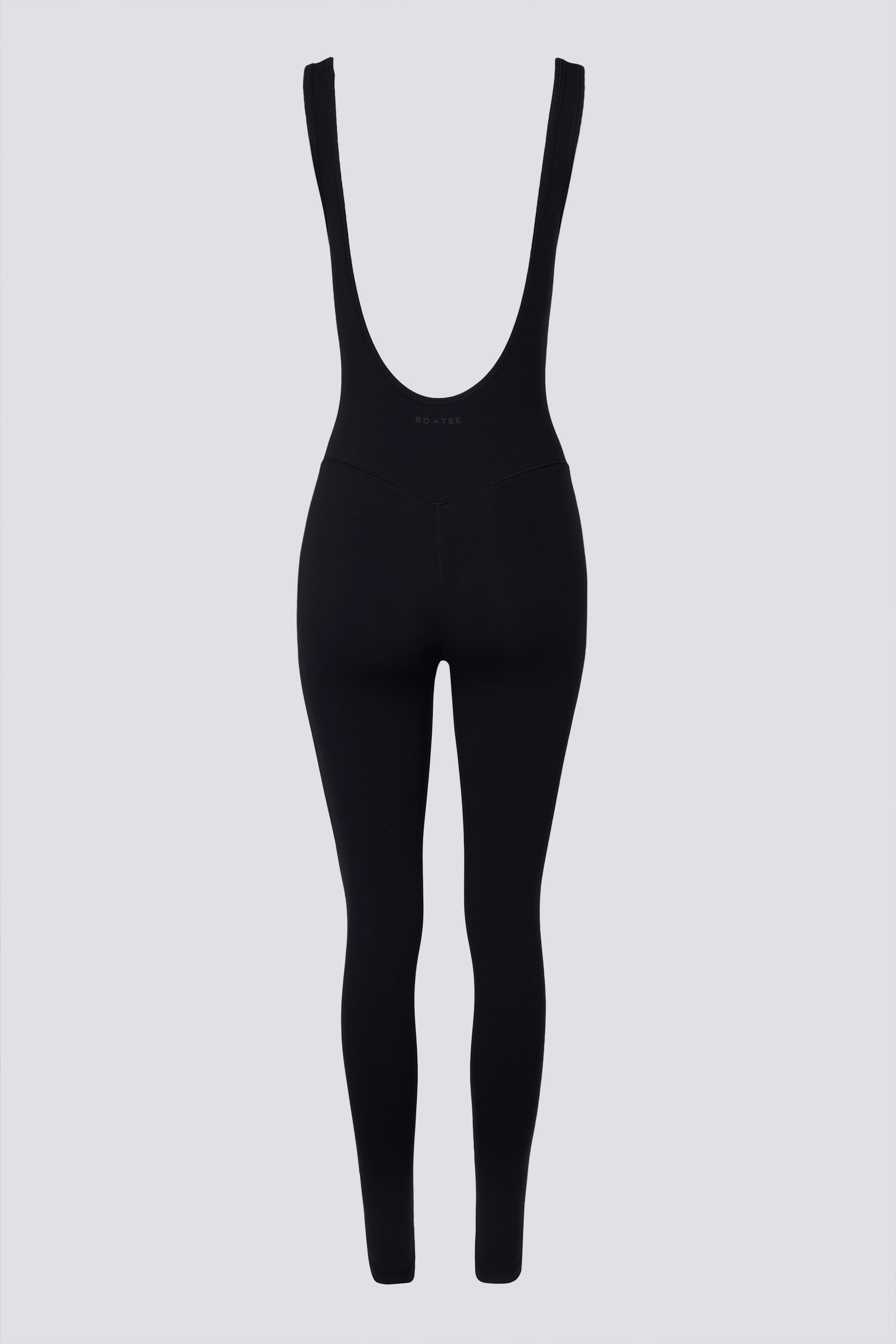 Soft Active Backless Jumpsuit in Black