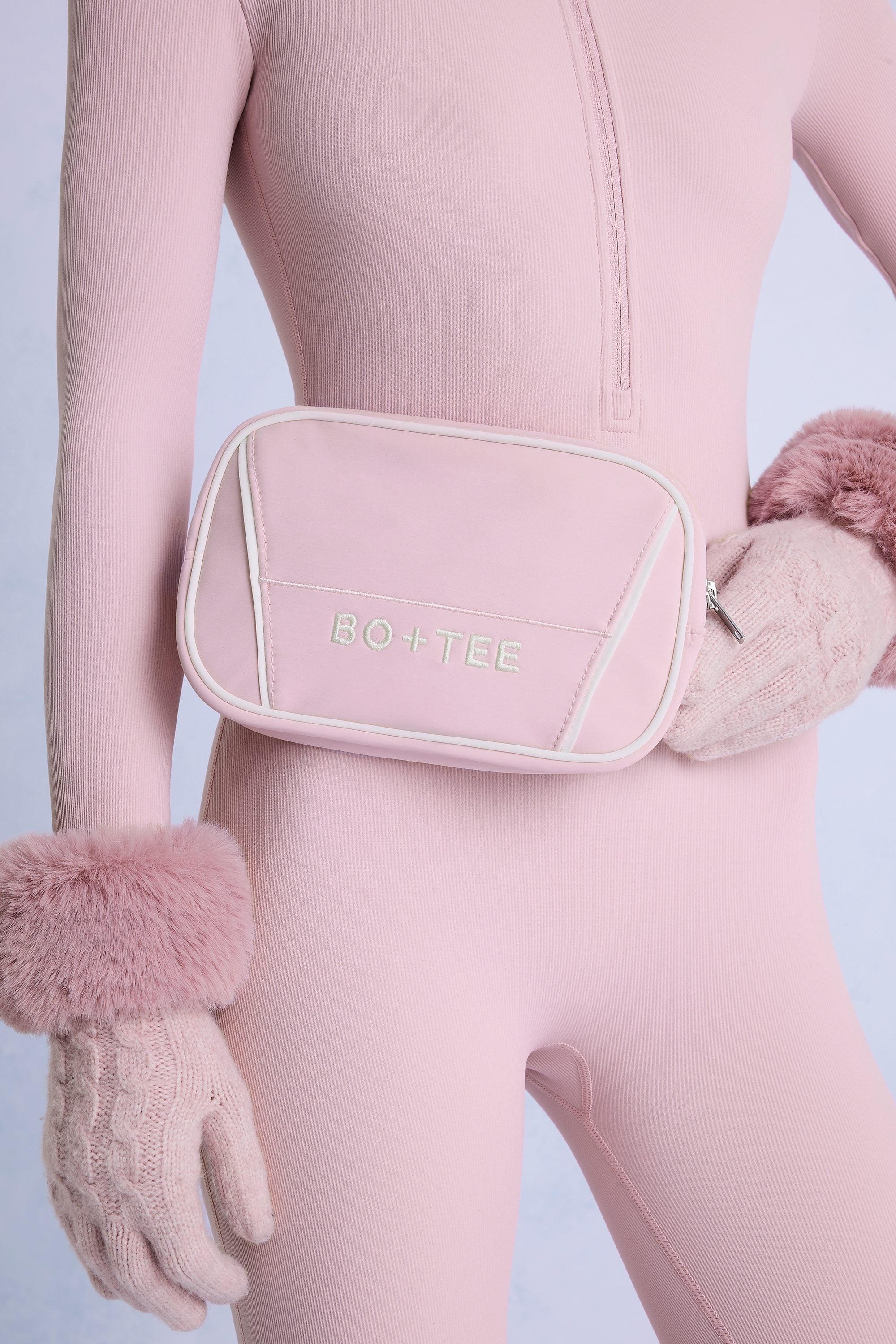 Waterproof Multiway Ski Bag in Powder Pink