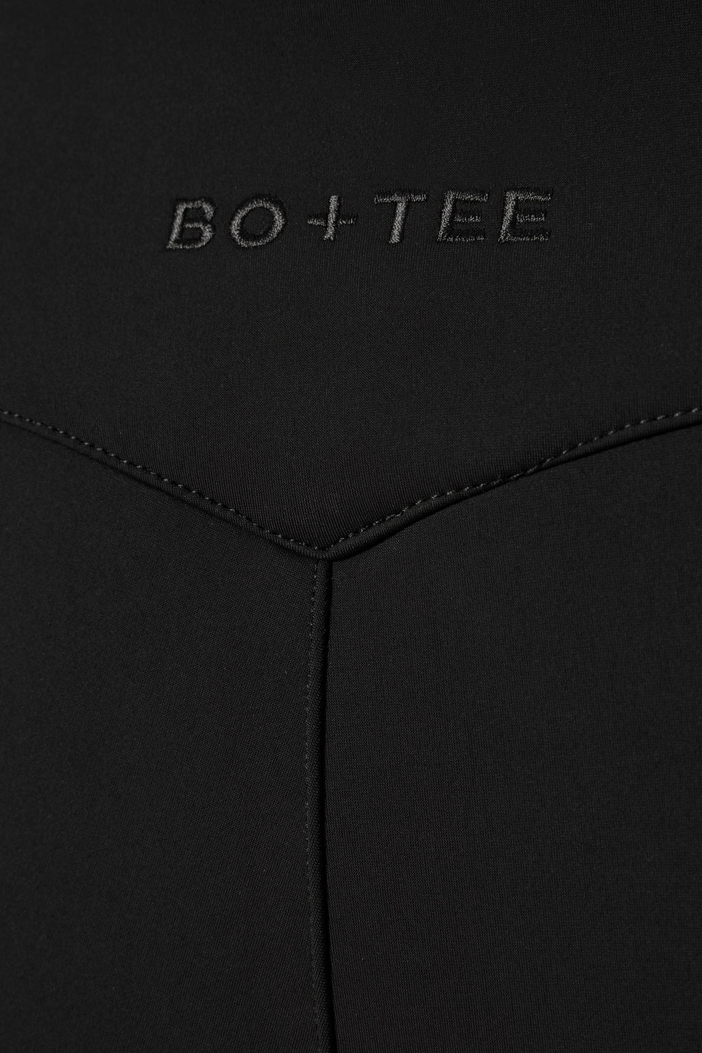 Waterproof Belted Ski Salopettes in Black