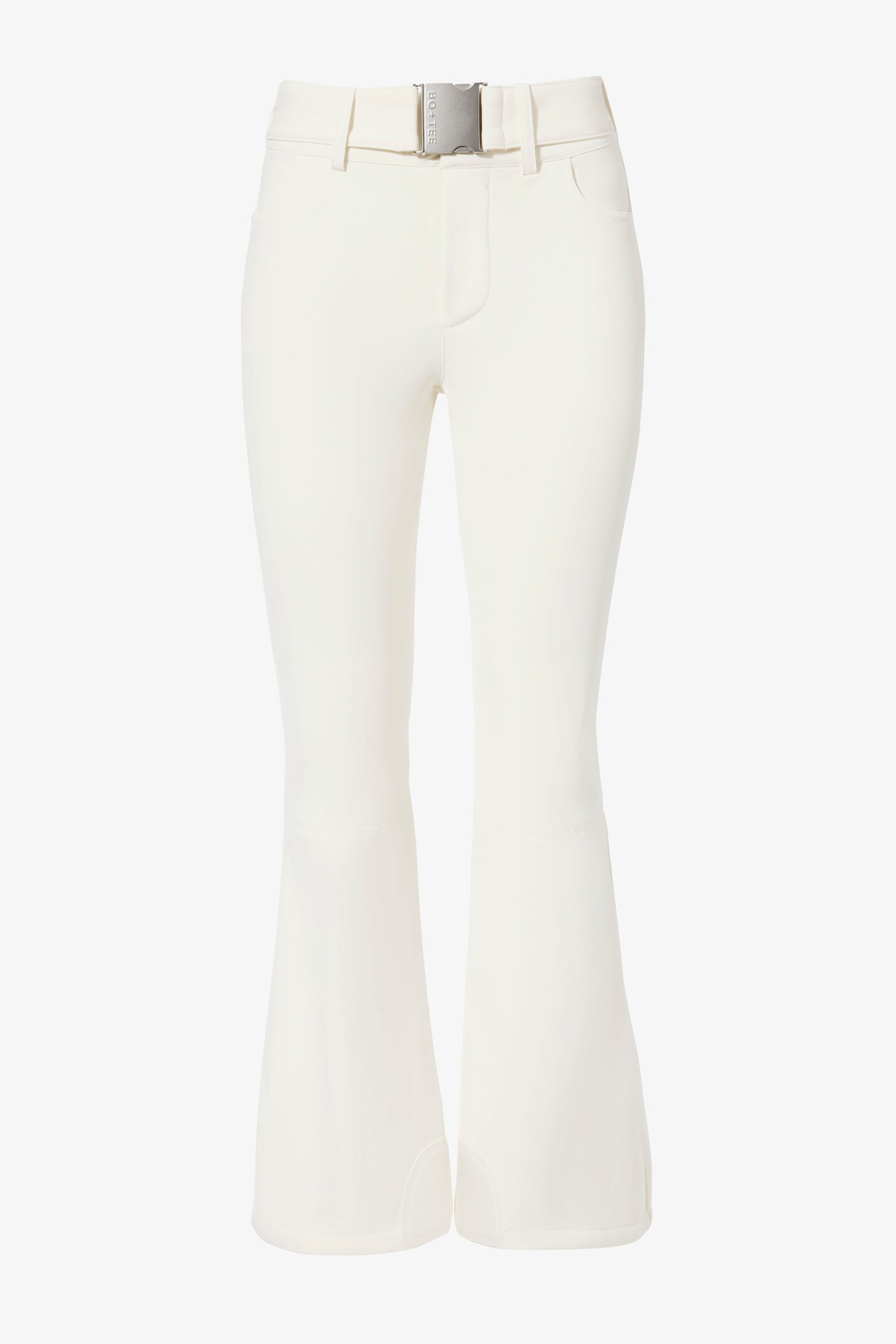 Waterproof Belted Ski Salopettes in Ice