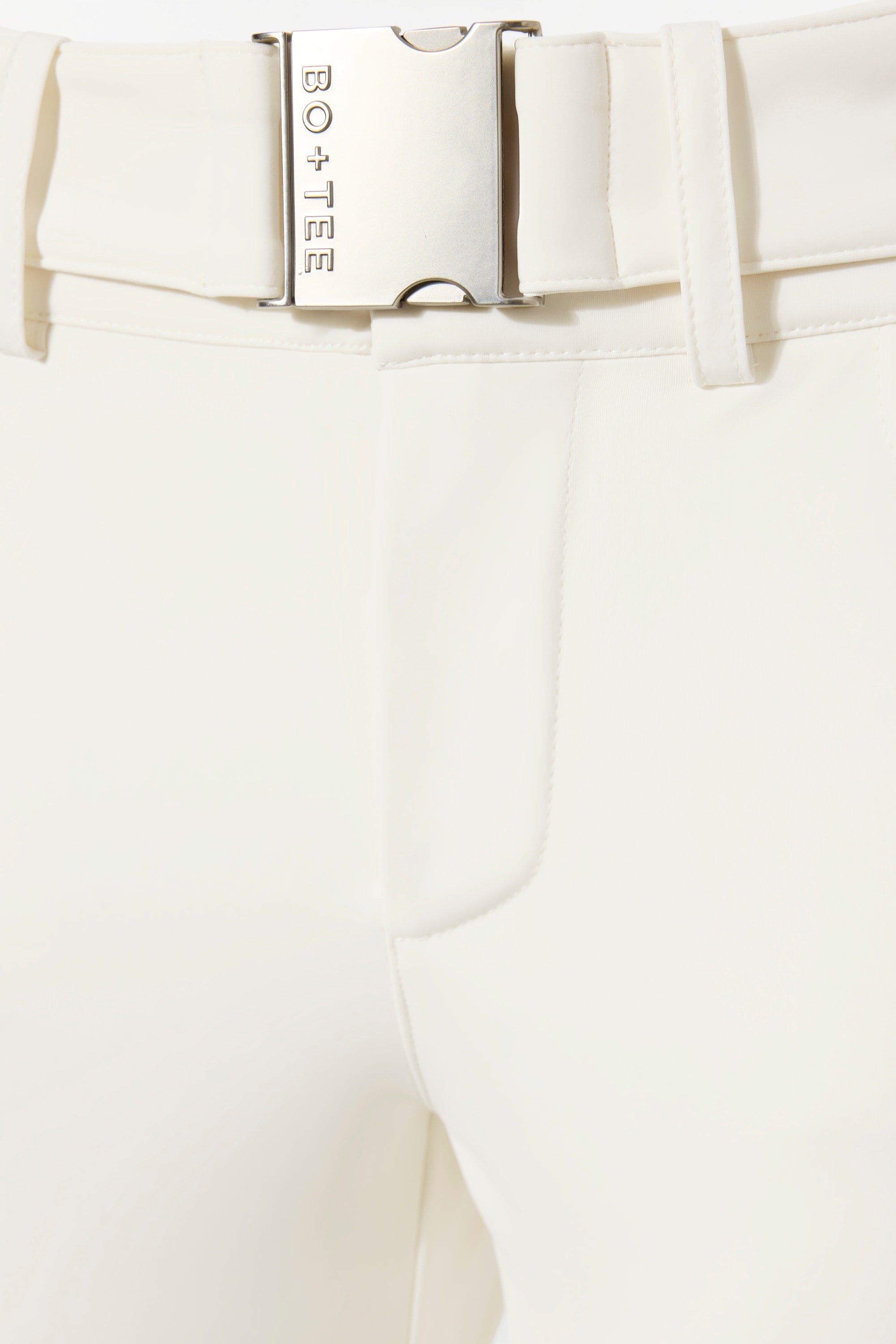 Waterproof Belted Ski Salopettes in Ice