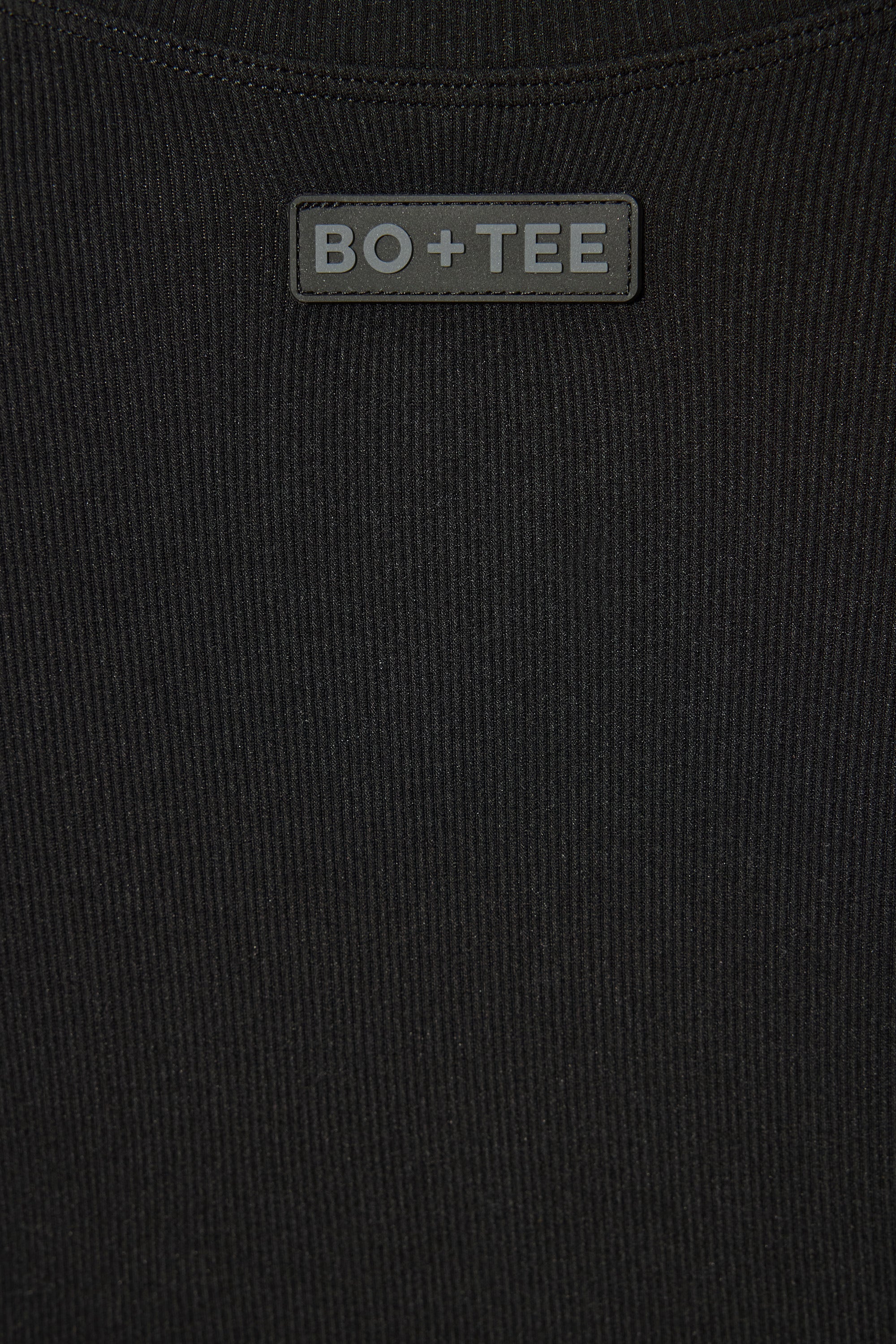 Thermal Long Sleeve Top in Black