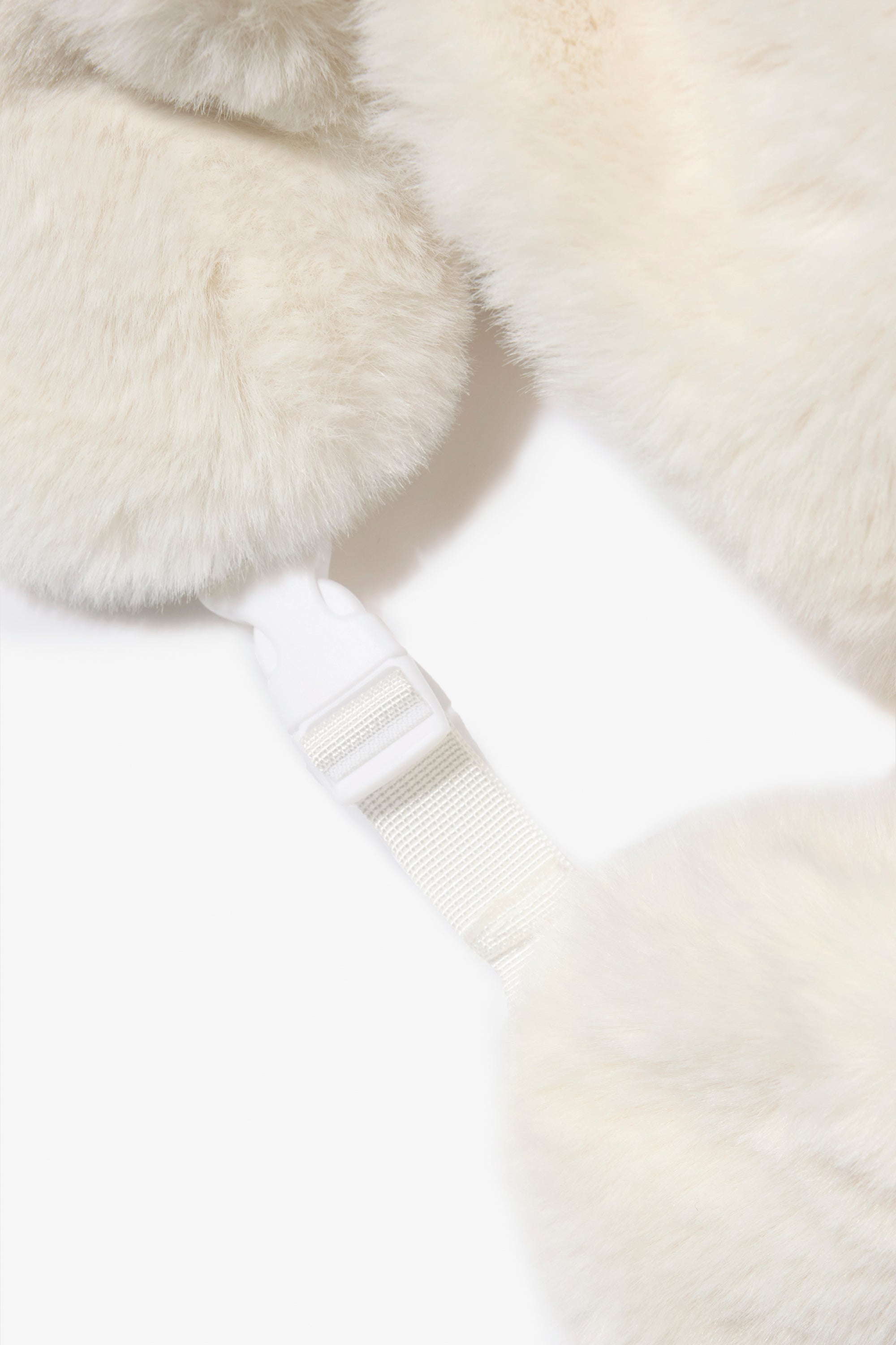 Faux-Fur Trapper Hat in Ice