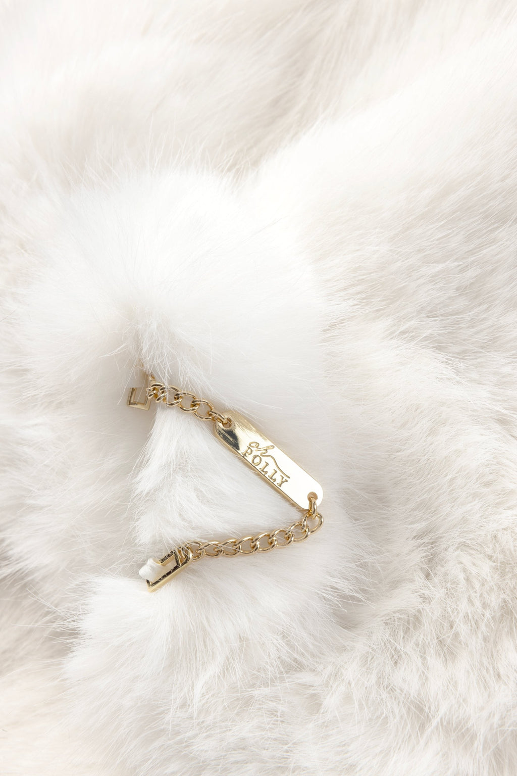 Faux Fur Cropped Bolero in White