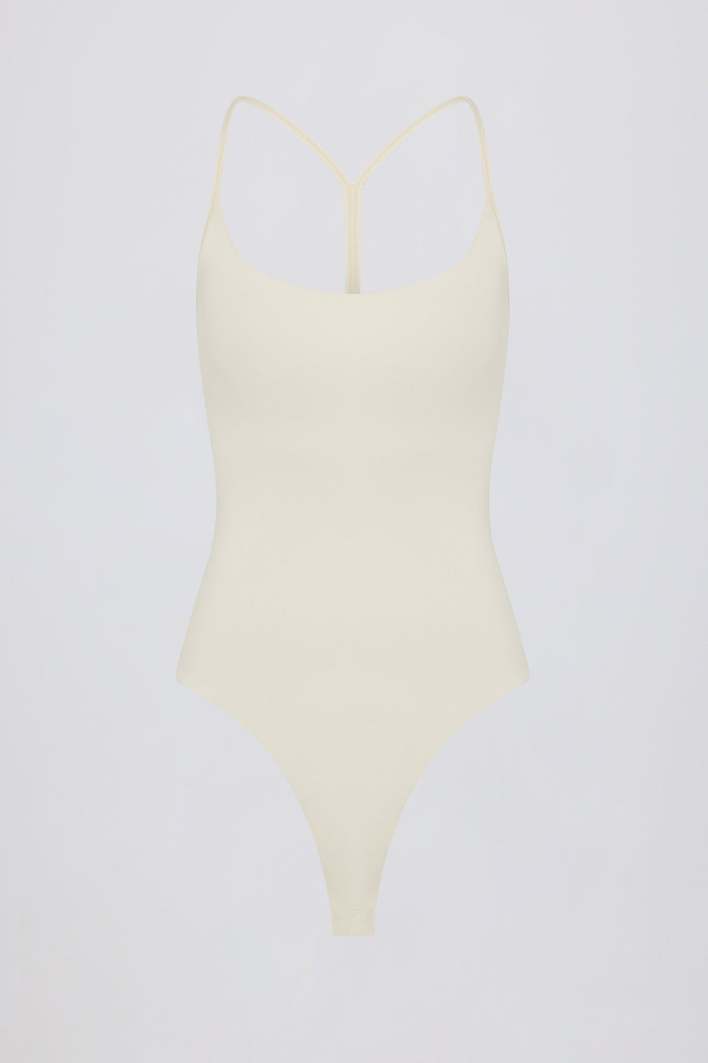 Cut-Out Bodysuit in Cream