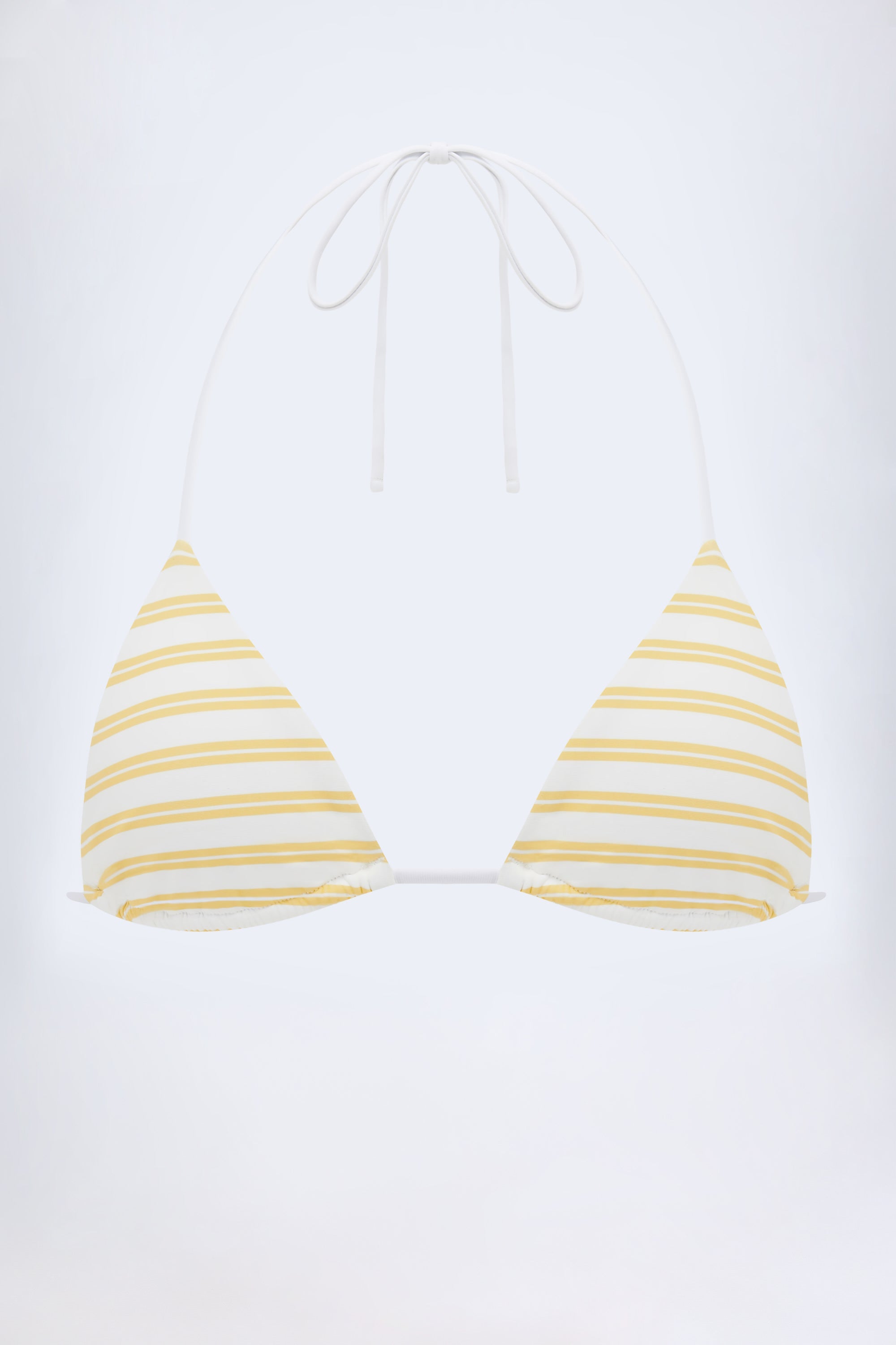 Triangle Bikini Top in Lemon