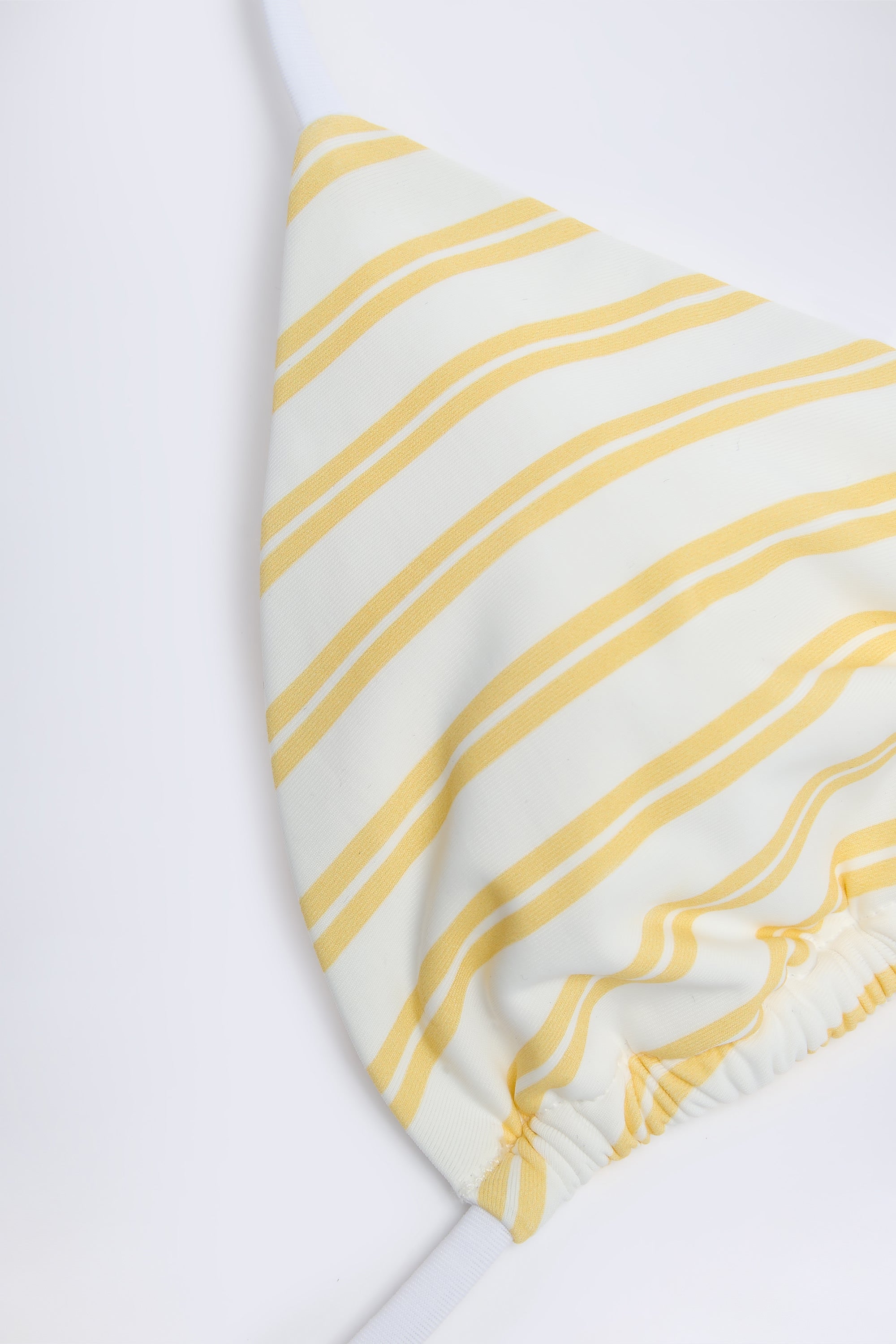 Triangle Bikini Top in Lemon