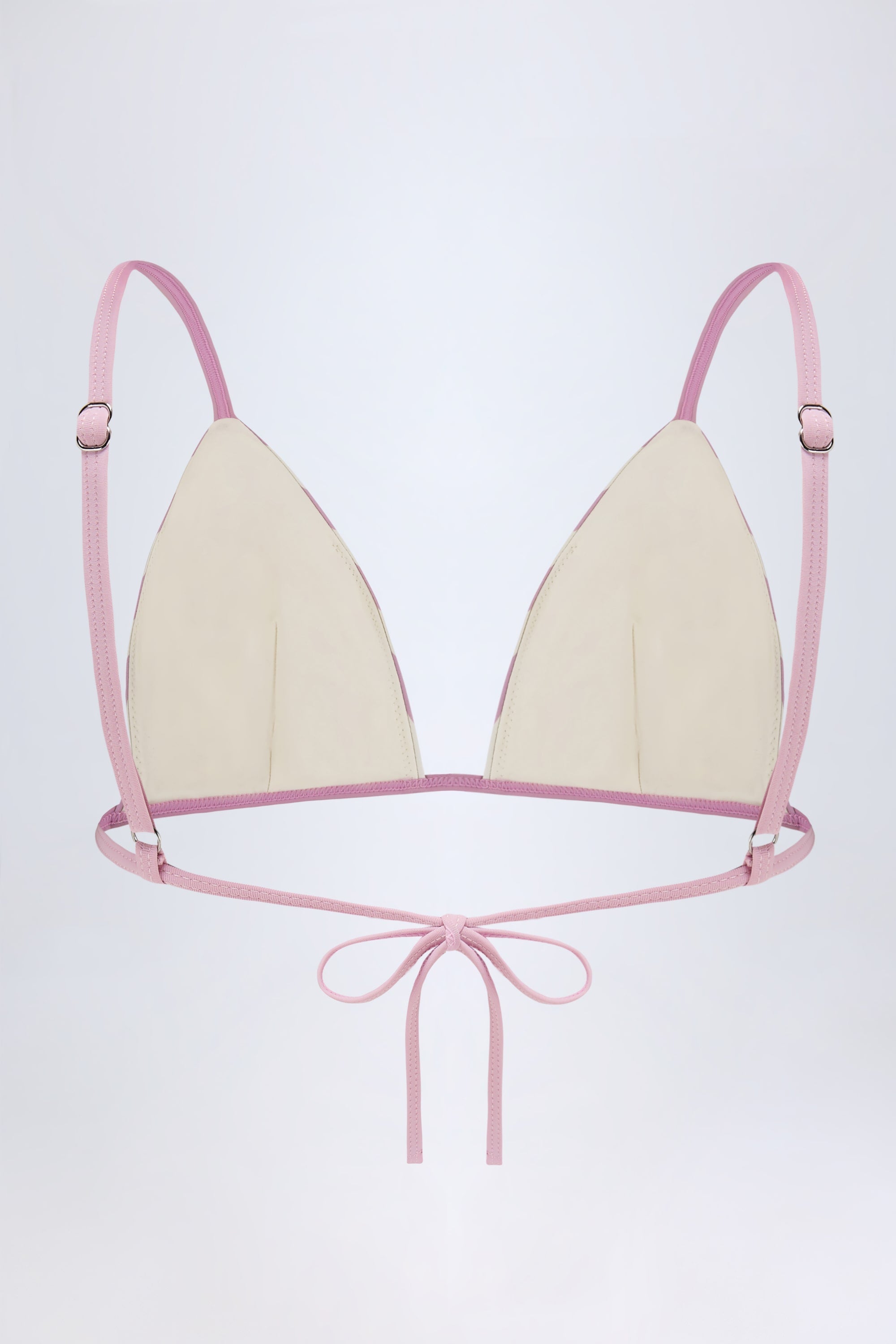 Triangle Bikini Top in Mauve