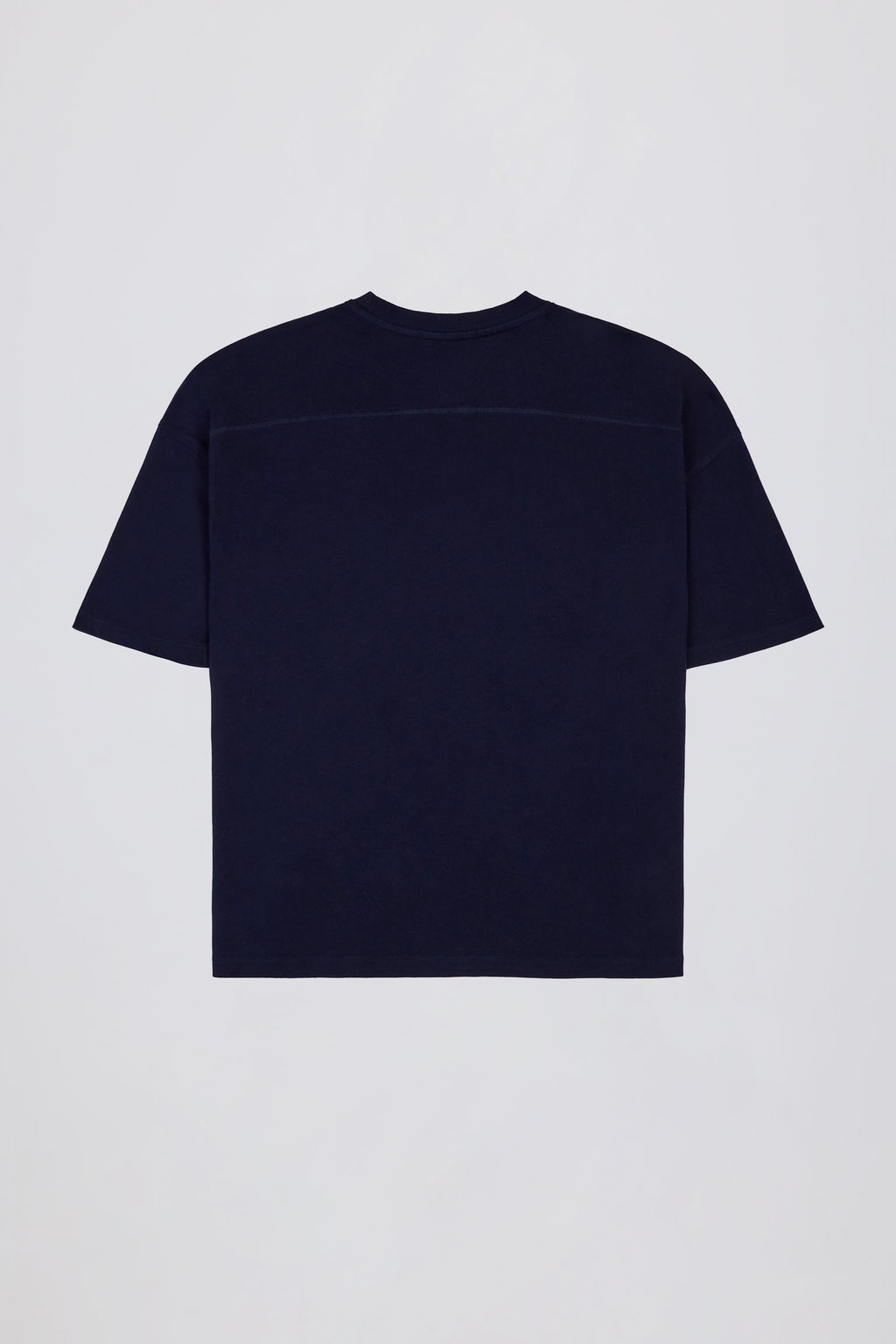 Oversized Cotton-Jersey T-Shirt in Classic Navy