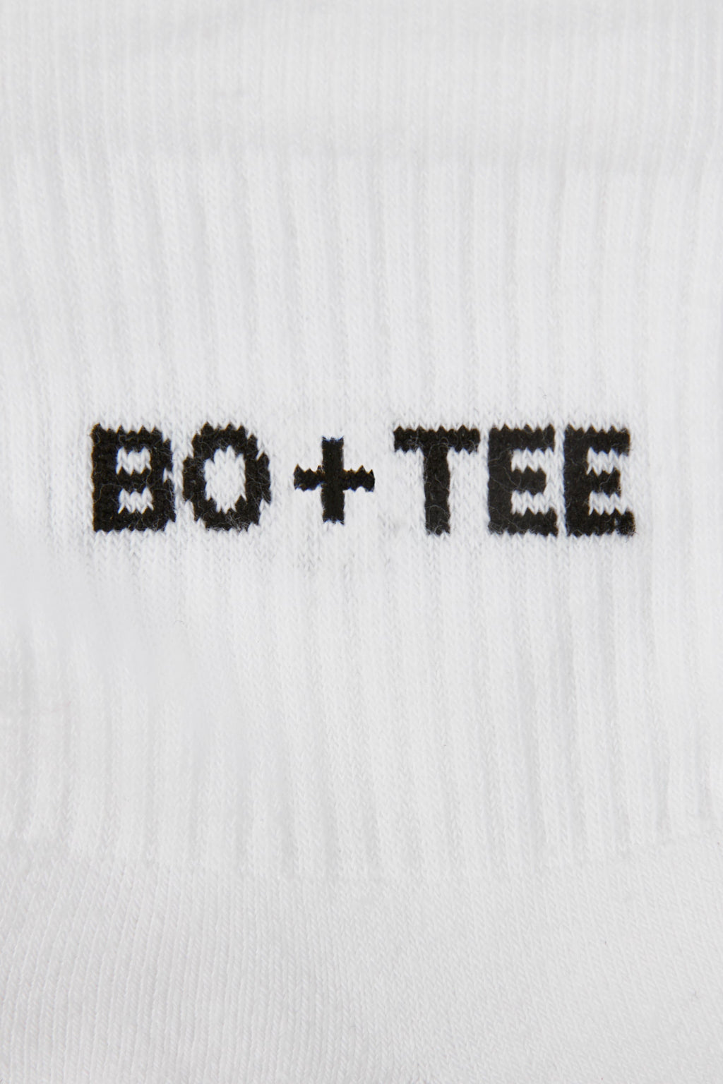 Ribbed Crew Sock Bundle in White
