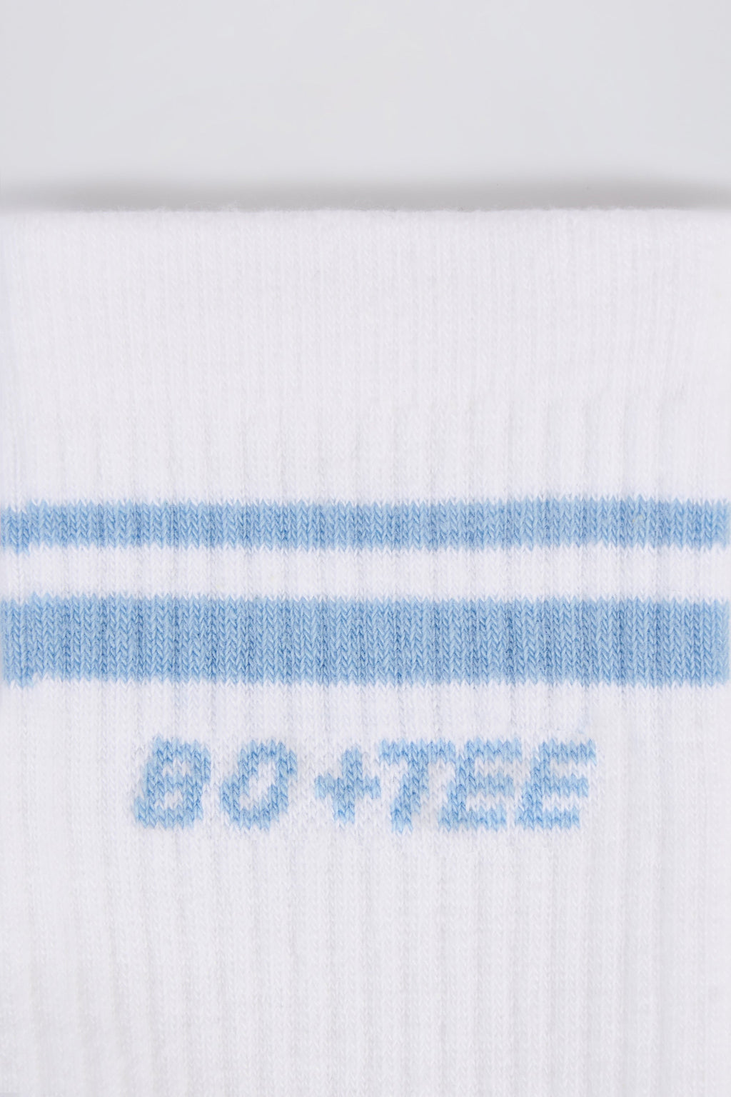 Ribbed Crew Sock Bundle in White