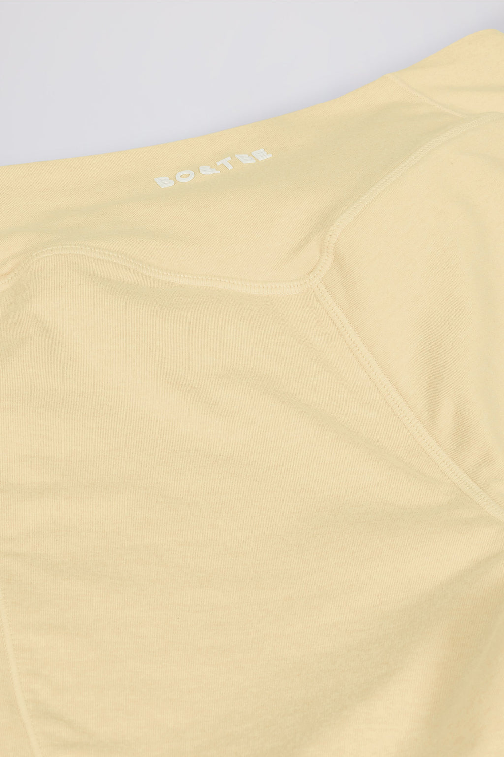 Ruched Mid-Rise Leggings in Lemon Marl