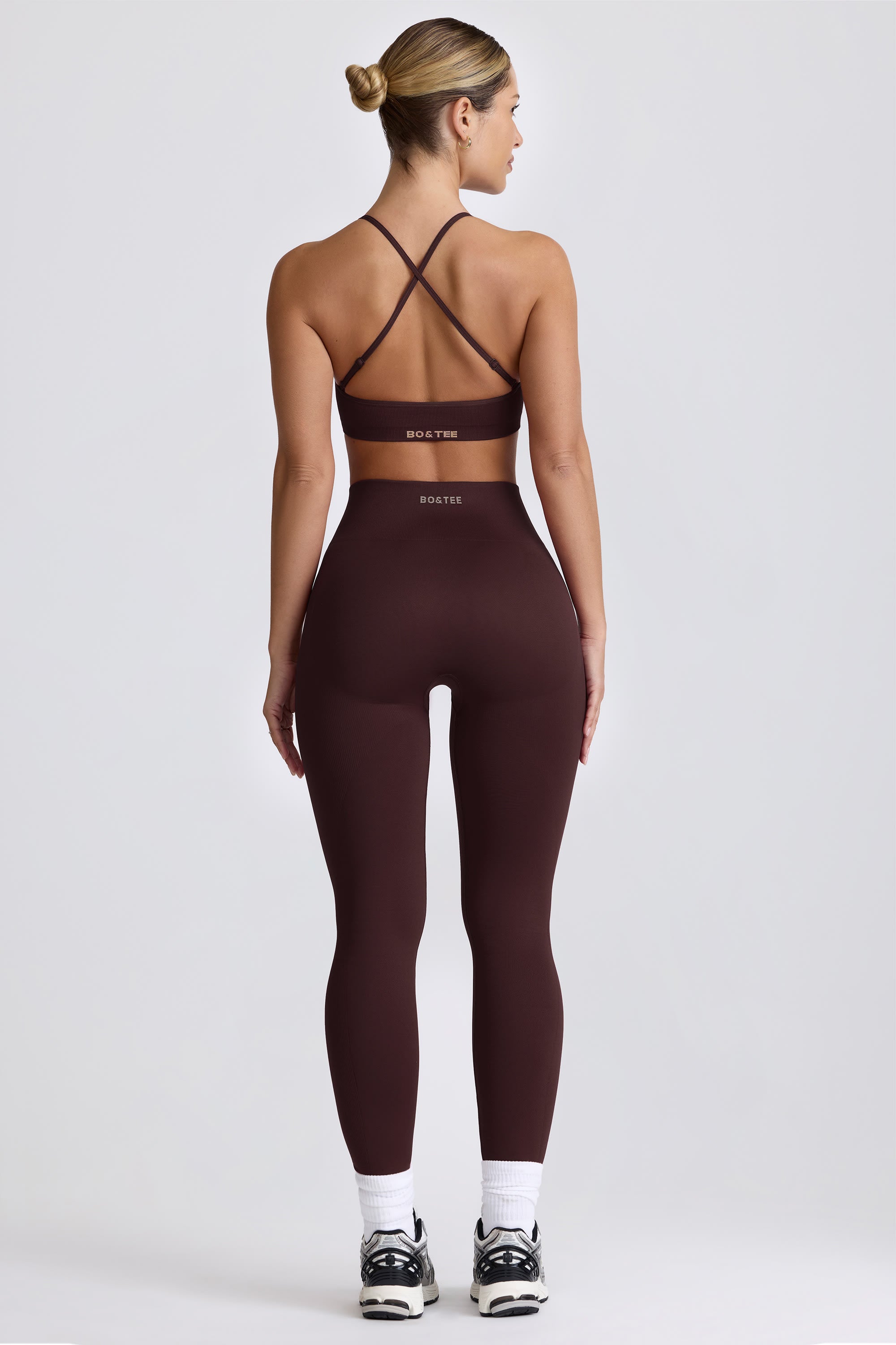 Super Sculpt Seamless Leggings in Chocolate