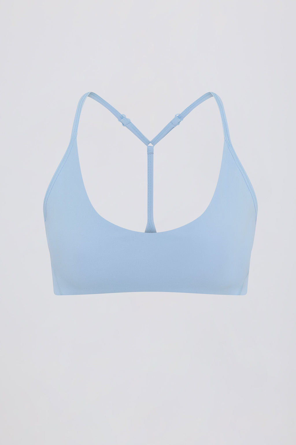 Soft Active Racerback Sports Bra in Sky
