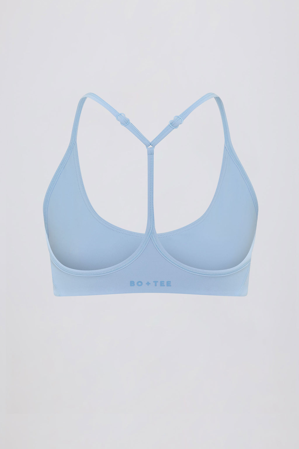 Soft Active Racerback Sports Bra in Sky