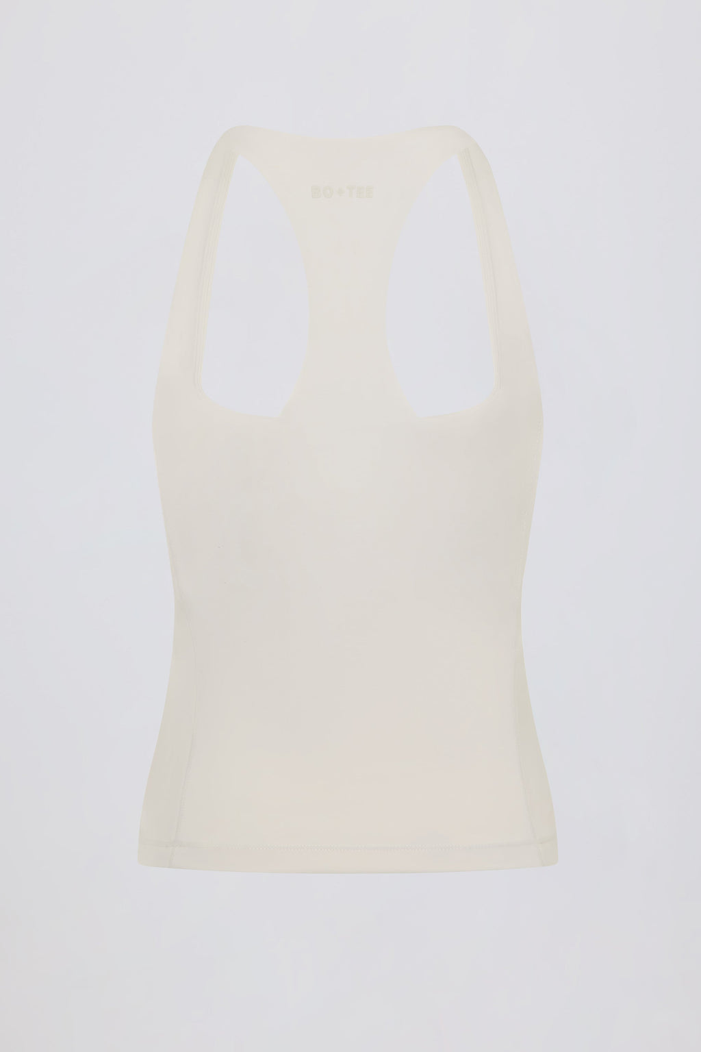Soft Active Racerback Tank Top in Cream
