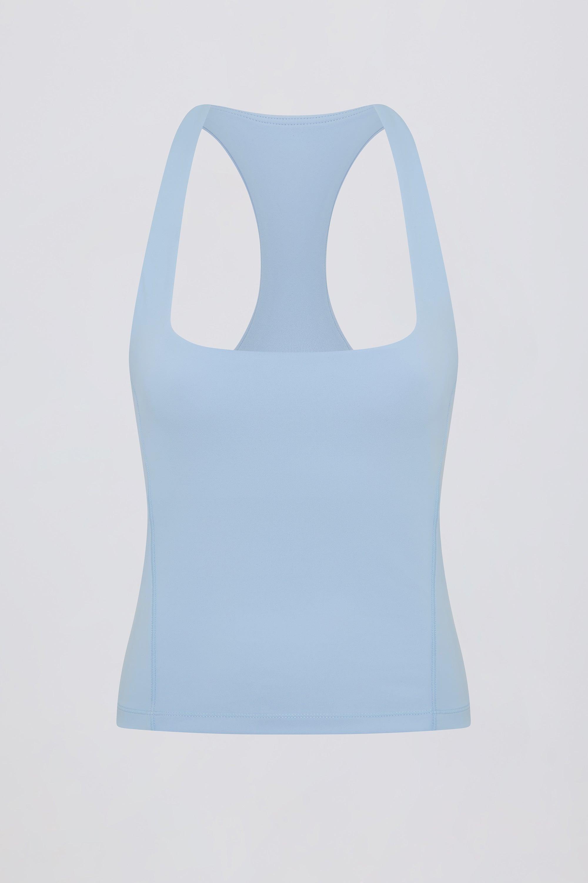 Soft Active Racerback Tank Top in Sky