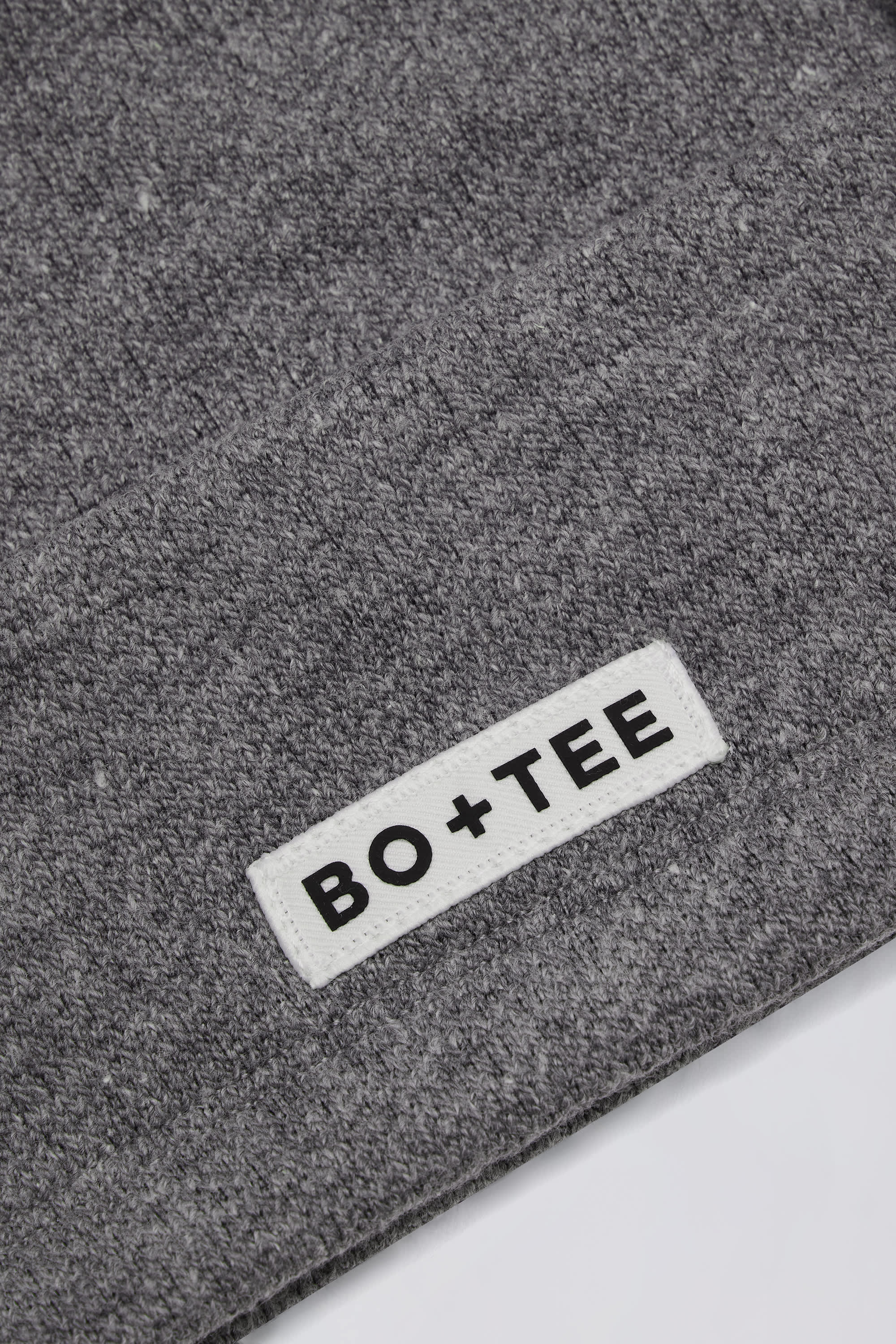 Square-Neck Bralette in Dark Grey