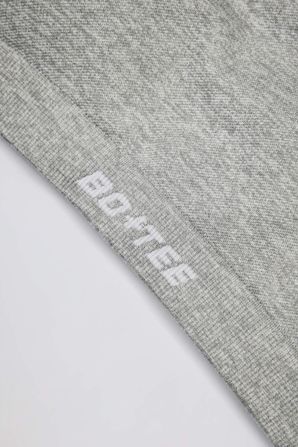 Super Sculpt Seamless Backless Sports Bra in Grey Marl