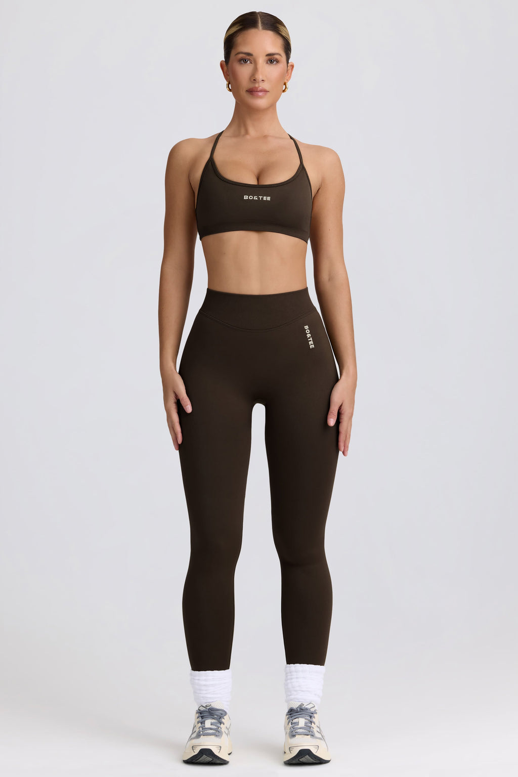 Super Sculpt Seamless High-Waist Leggings in Brown