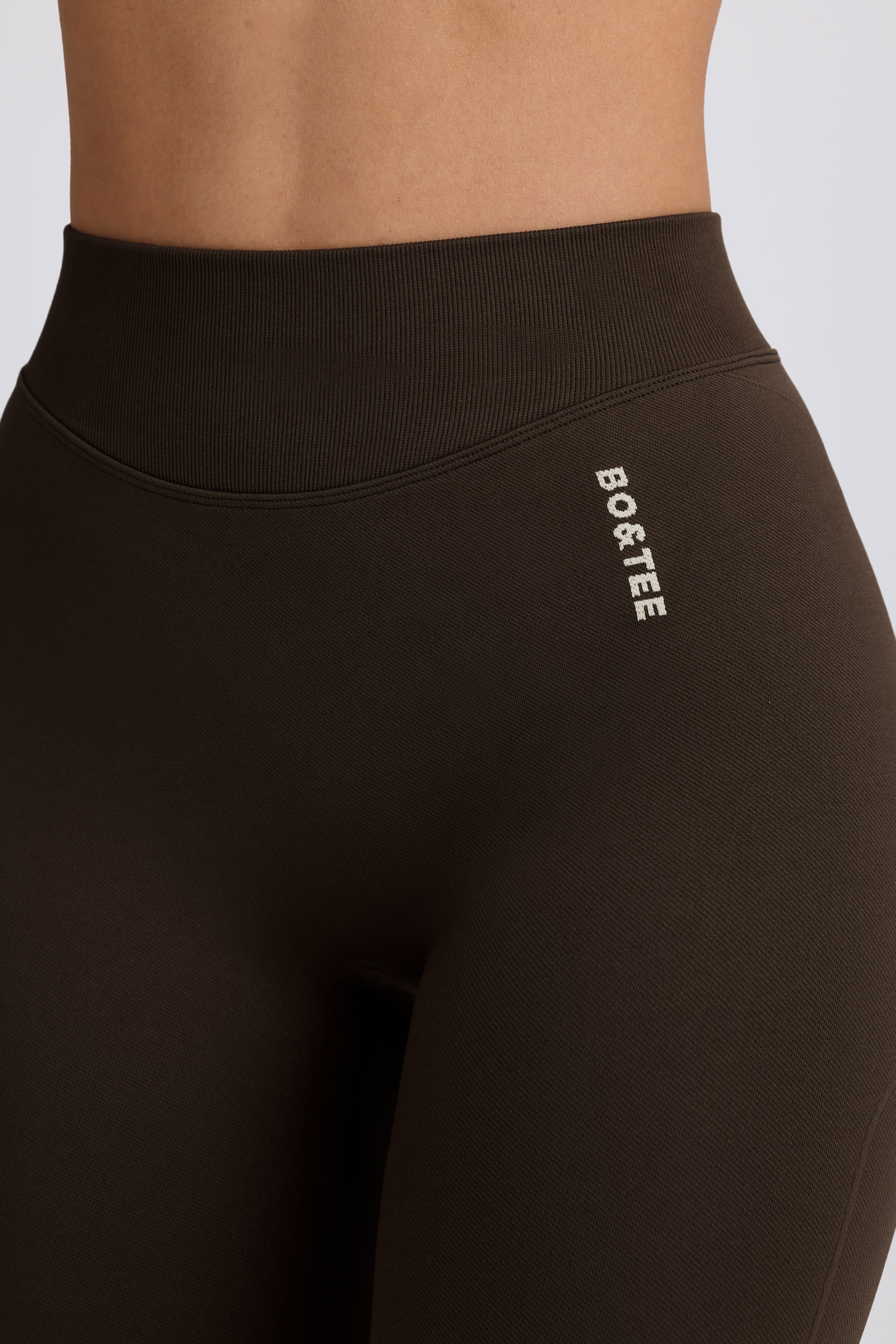 Super Sculpt Seamless High-Waist Leggings in Brown