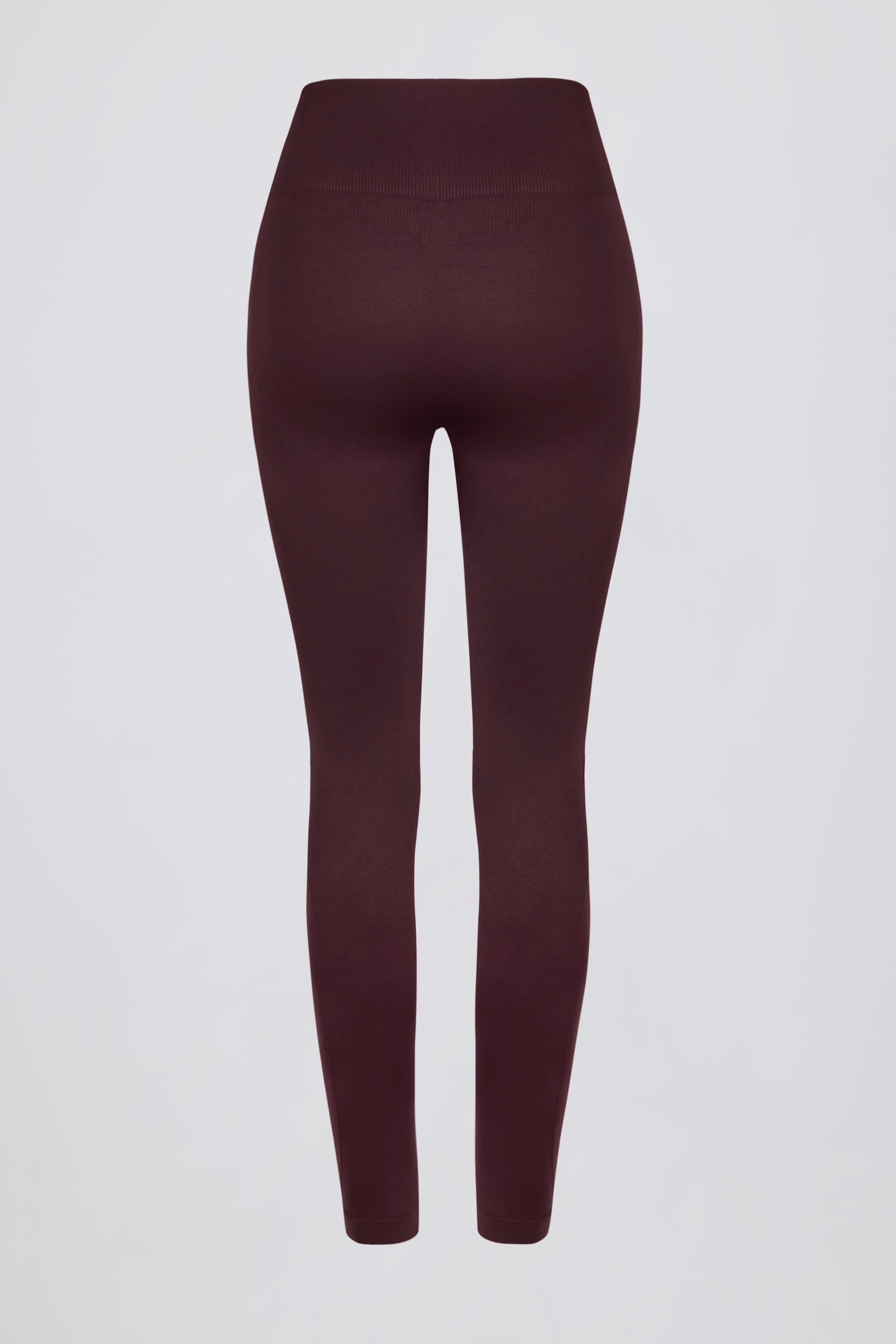 Super Sculpt Seamless High-Waist Leggings in Burgundy