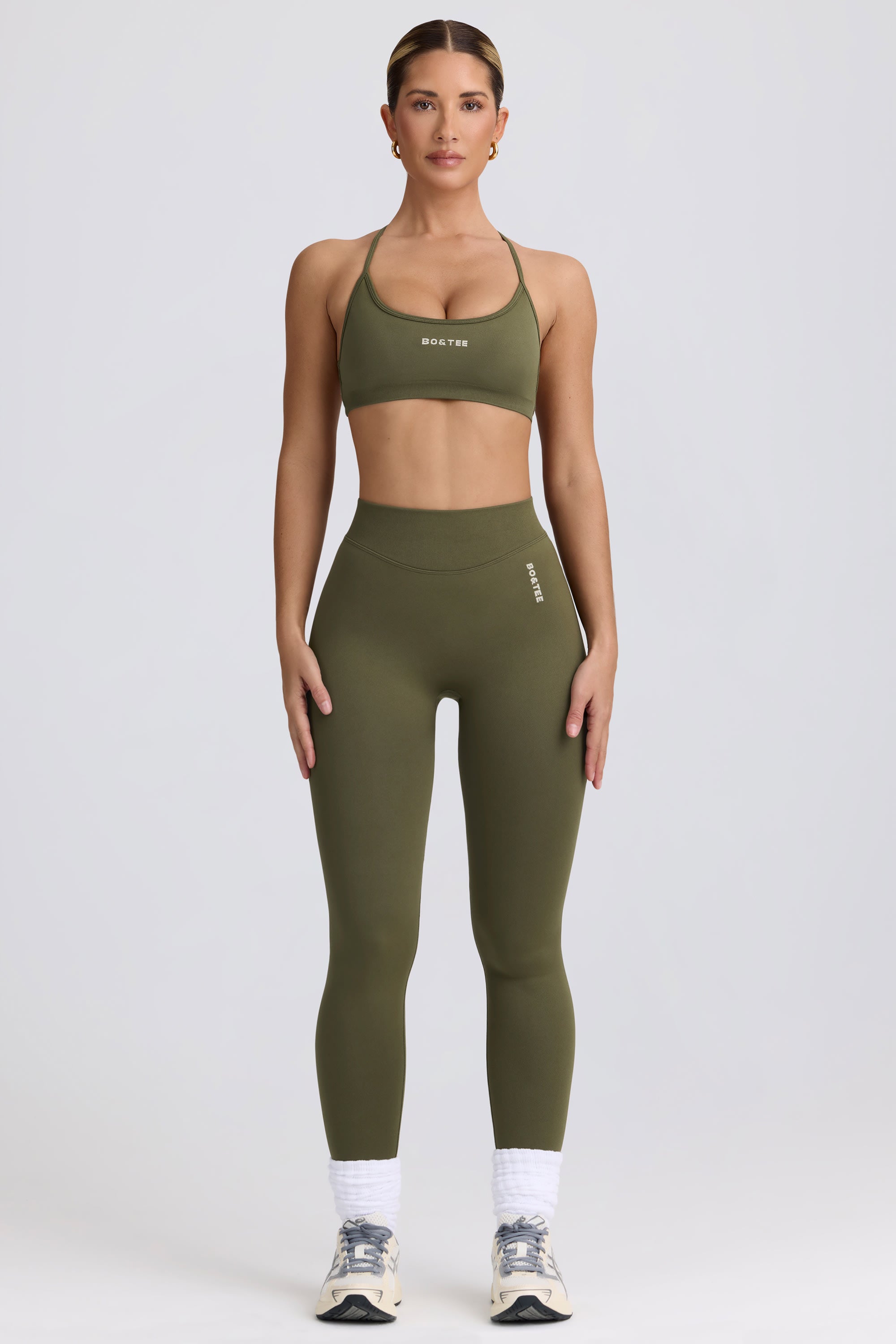 Super Sculpt Seamless High-Waist Leggings in Light Green