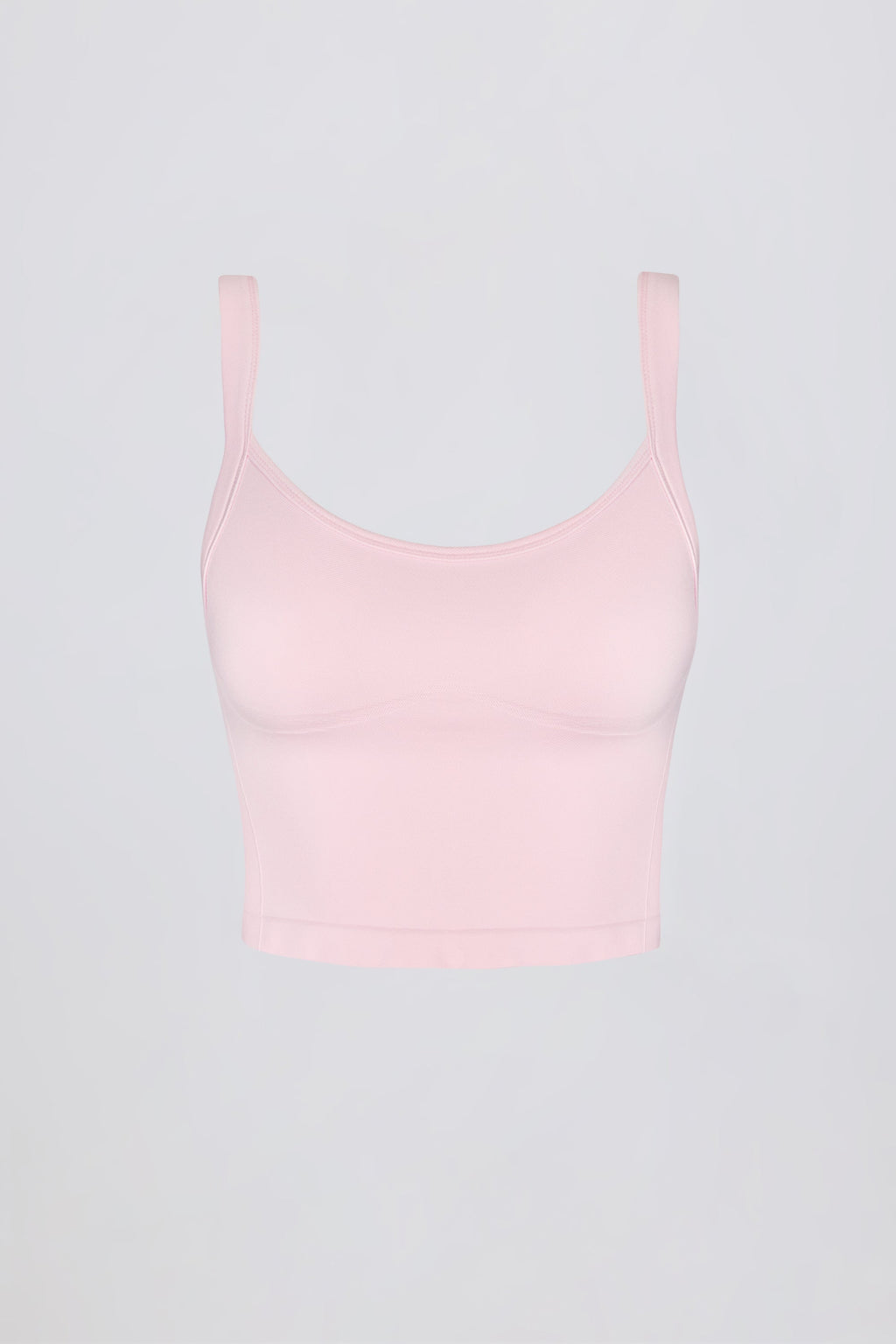 Super Sculpt Seamless Longline Camisole Top in Powder Pink