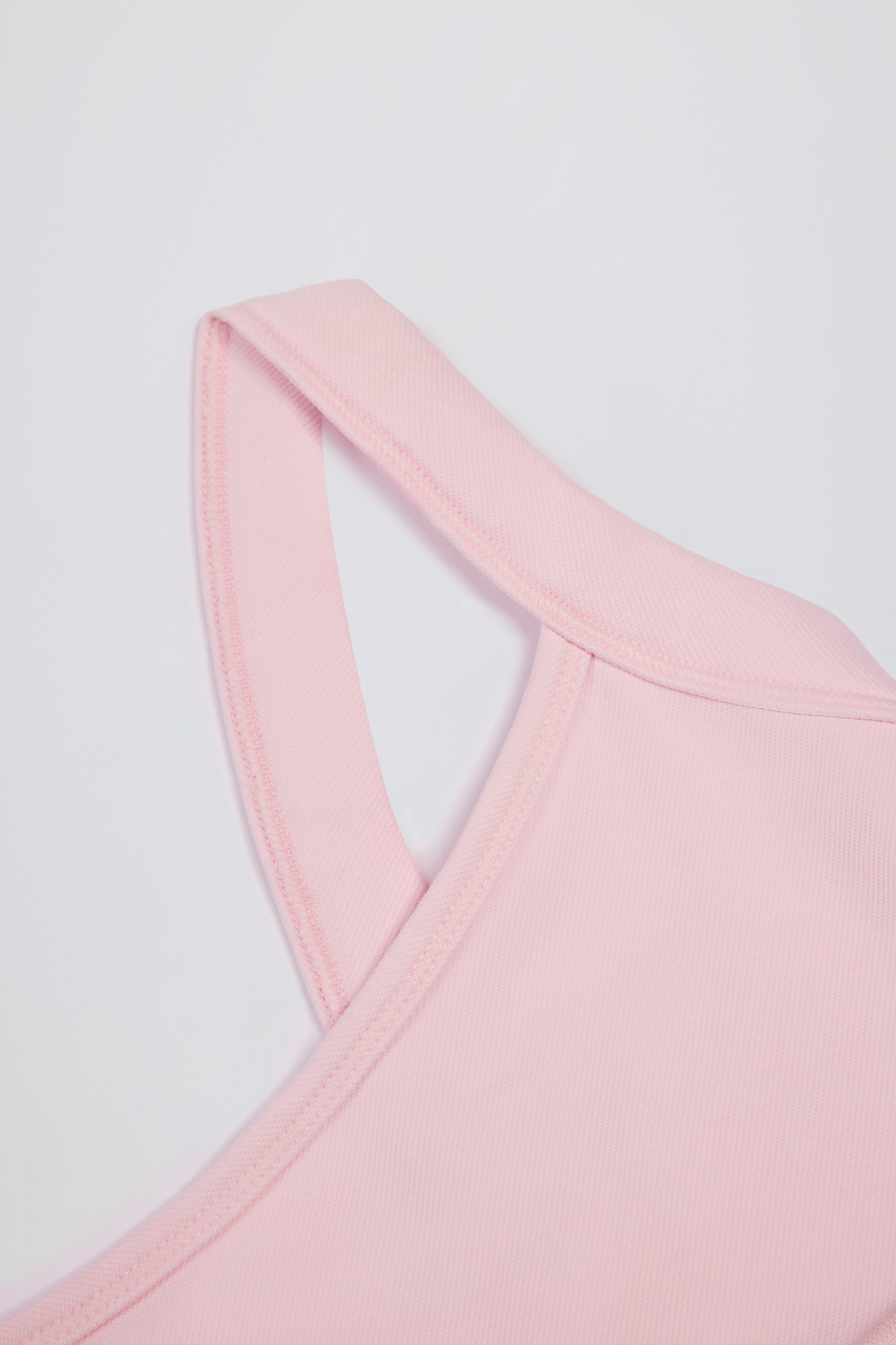 Super Sculpt Seamless Longline Camisole Top in Powder Pink