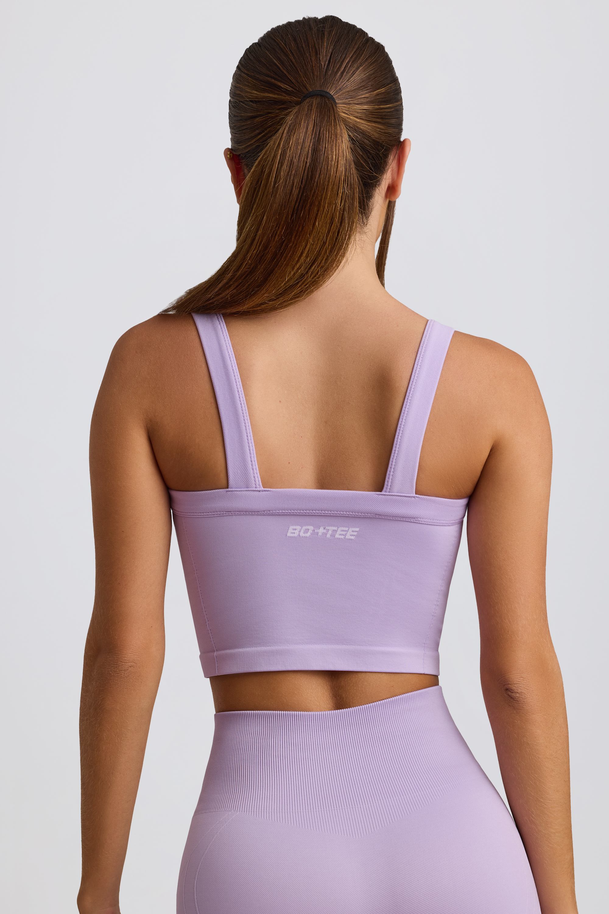 Super Sculpt Seamless Longline Camisole Top in Soft Lilac