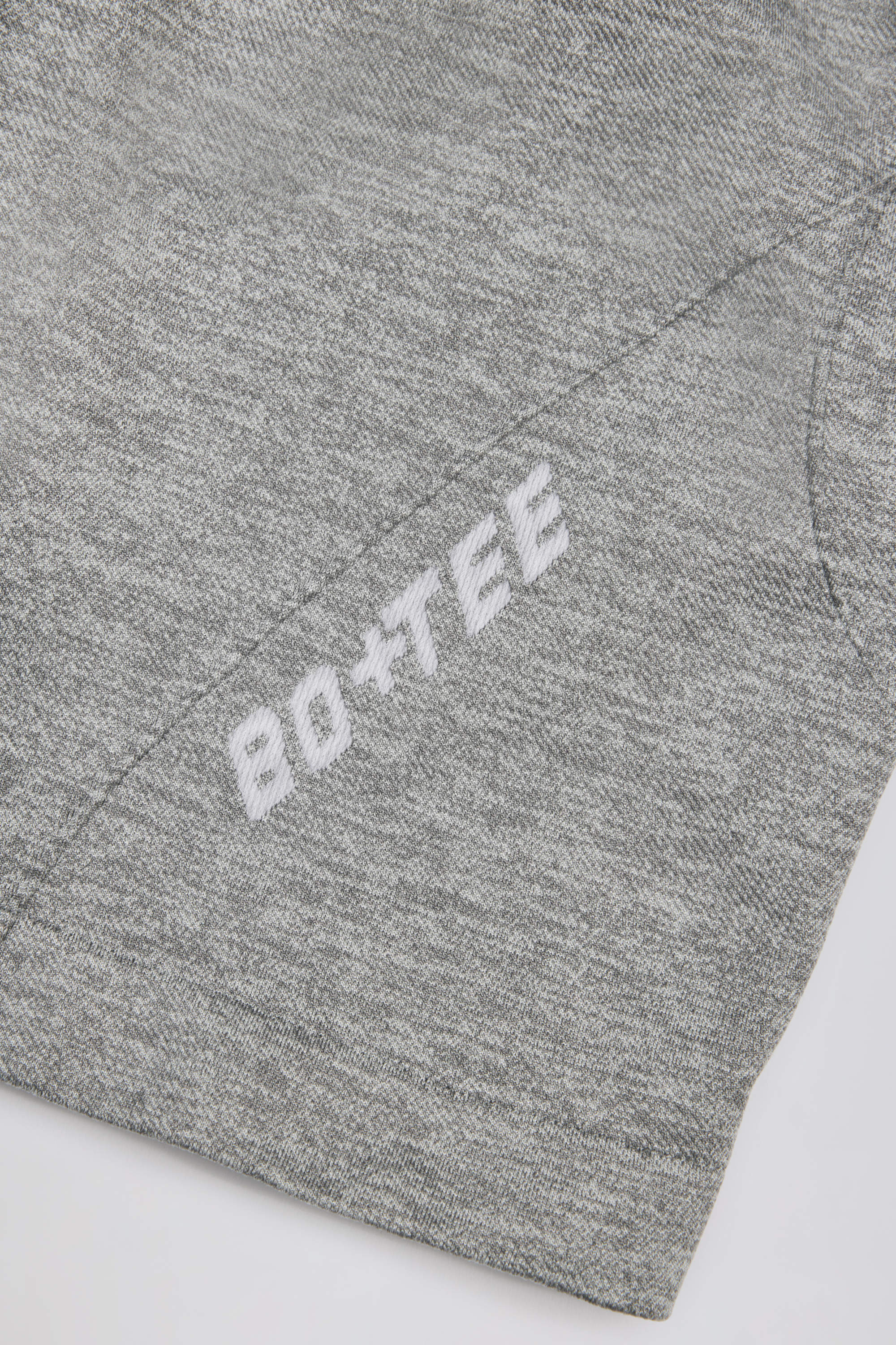 Super Sculpt Seamless Mini Shorts in Grey Marl