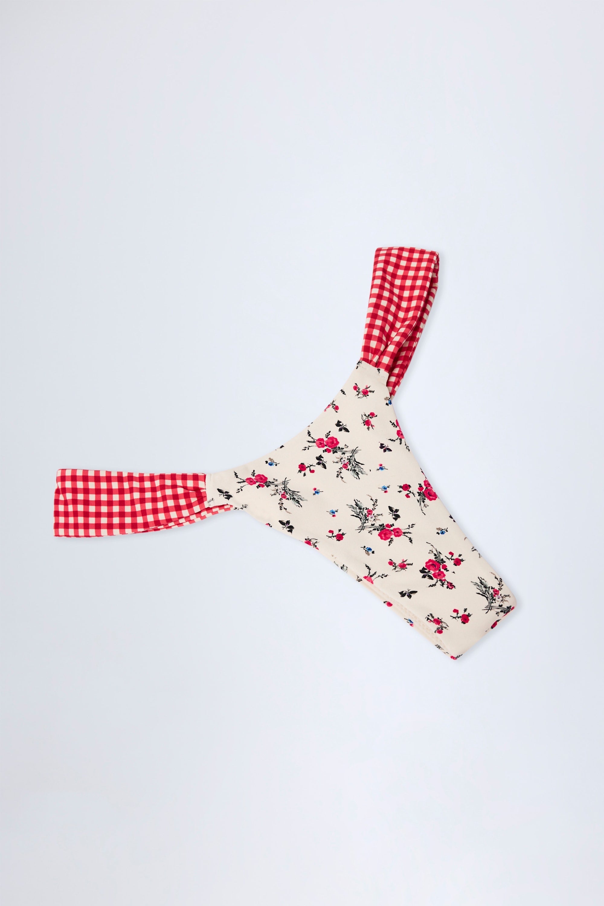 Cheeky Bikini Bottoms in Red Floral