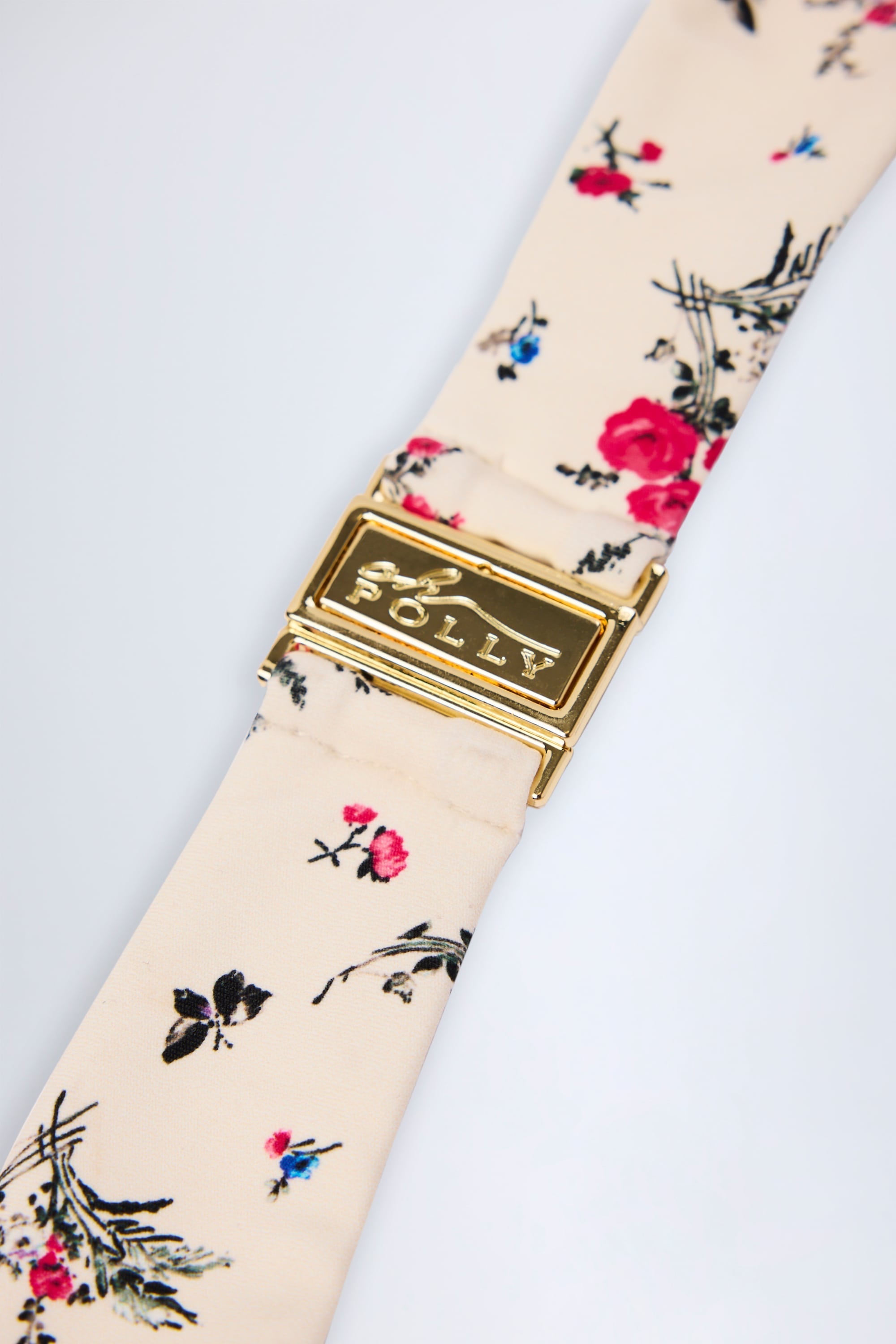 Underwired Balconette Bikini Top in Red Floral